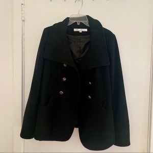 Kenneth Cole black peacoat